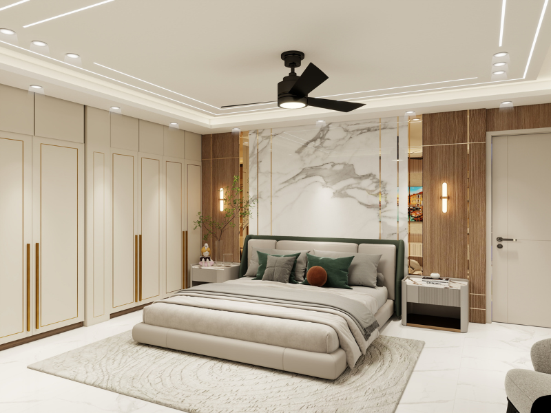Contemporary Luxury Bedroom Walktrhough